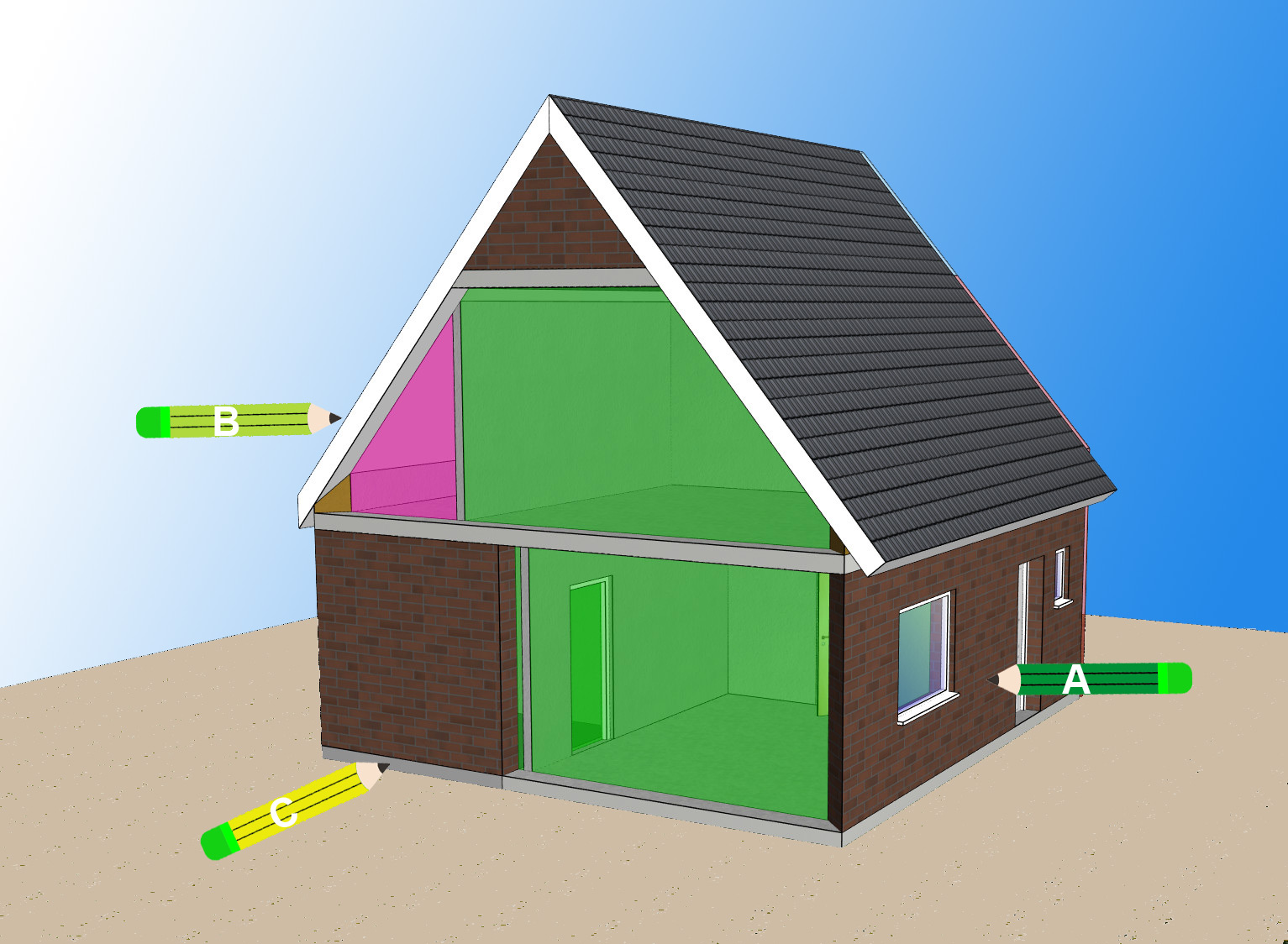 Förderung auf Sanierungen an der Gebäudehülle